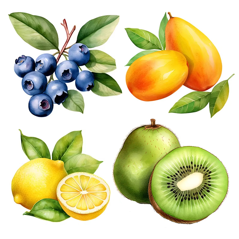 Kitchen Appliances Design - Fruit Self-Adhesive Wall Stickers Kitchen Decoration