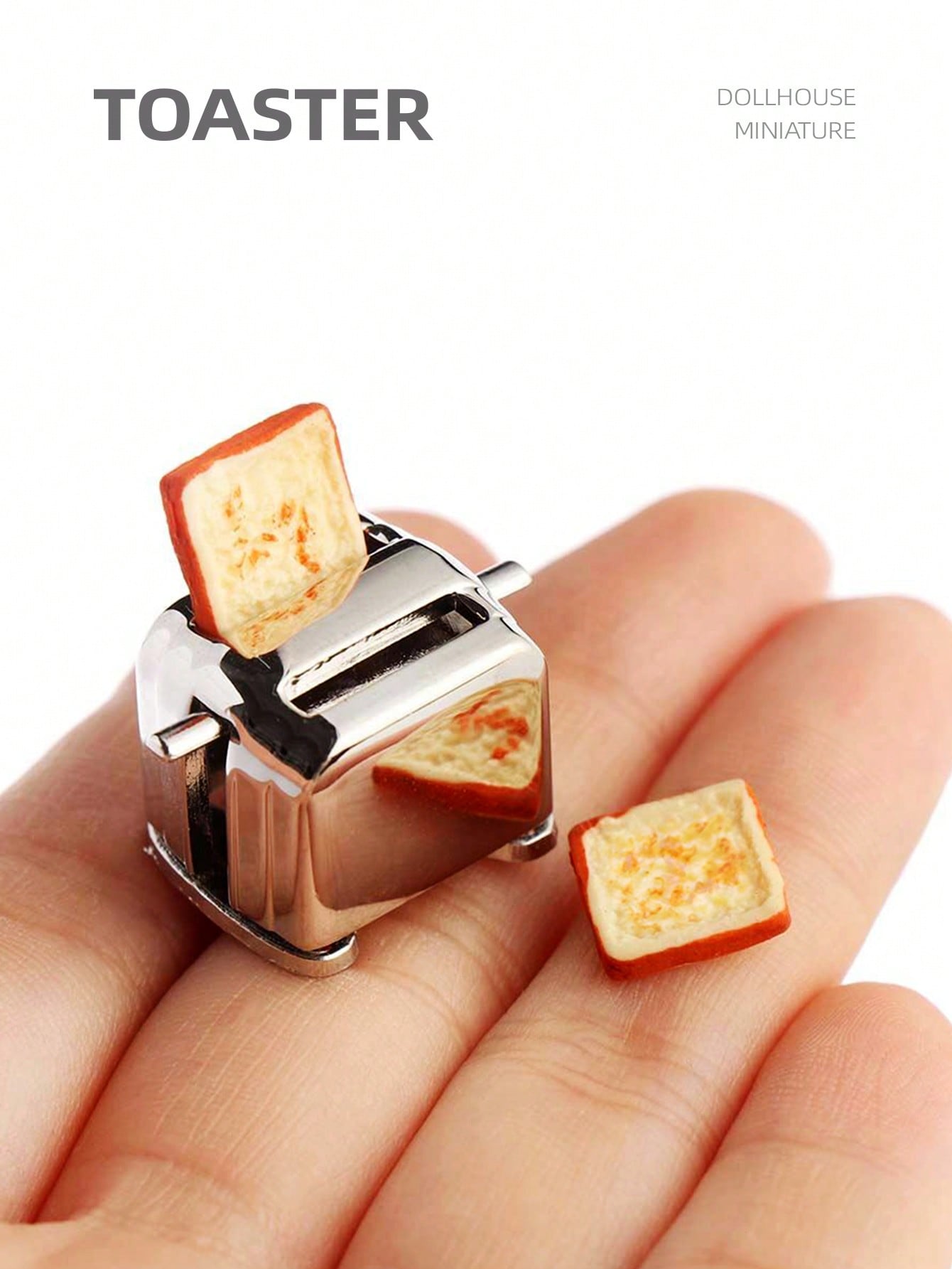 1:12 Dollhouse Miniature Toast - đánh giá và giá Kitchen Appliances Are