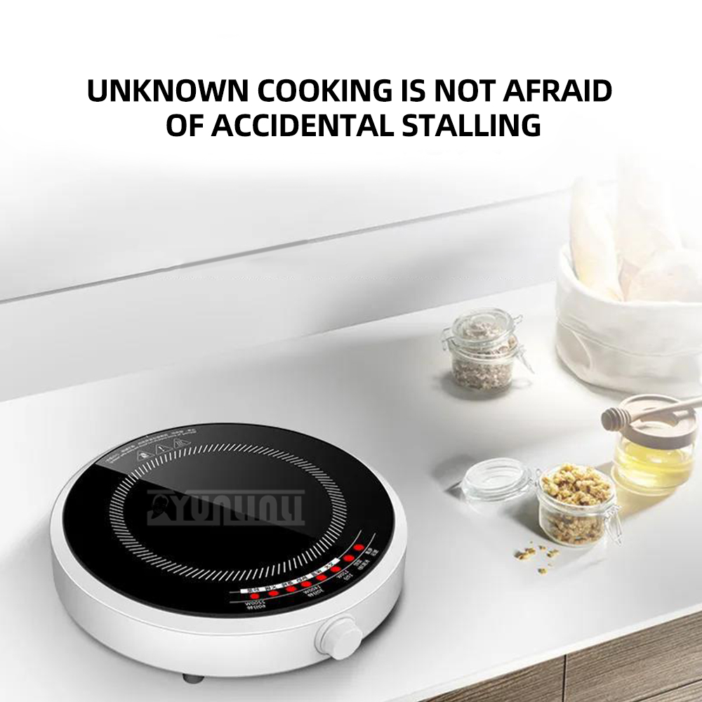 Round Smart Induction Cooker H - đánh giá và giá Induction Cooktop Portable