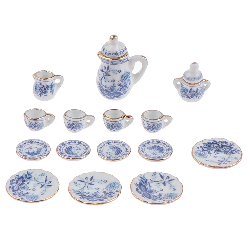 15Pcs 1:12 Miniature Porcelain - đánh giá và giá Kitchen Appliances Kids