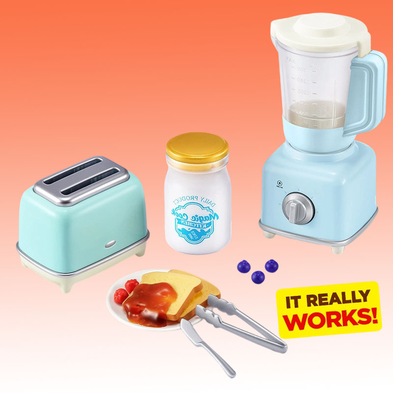 ZURU Mini Brands Magic Cook Ki - đánh giá và giá Kitchen Appliances Packages