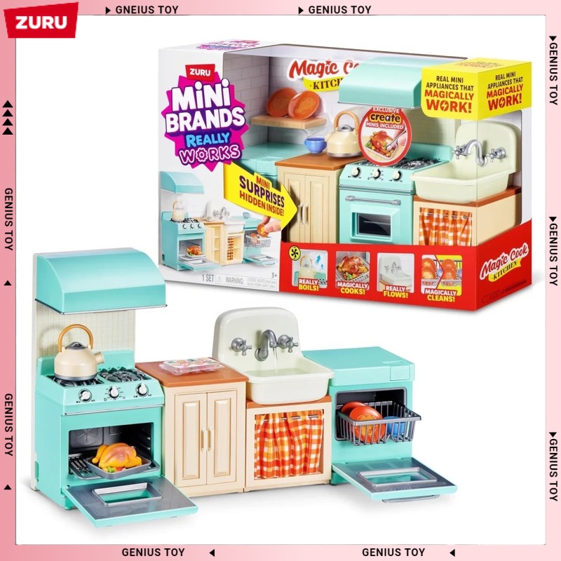 Zuru Mini Brands Magic Cook Ki - đánh giá và giá Kitchen Appliances Kids