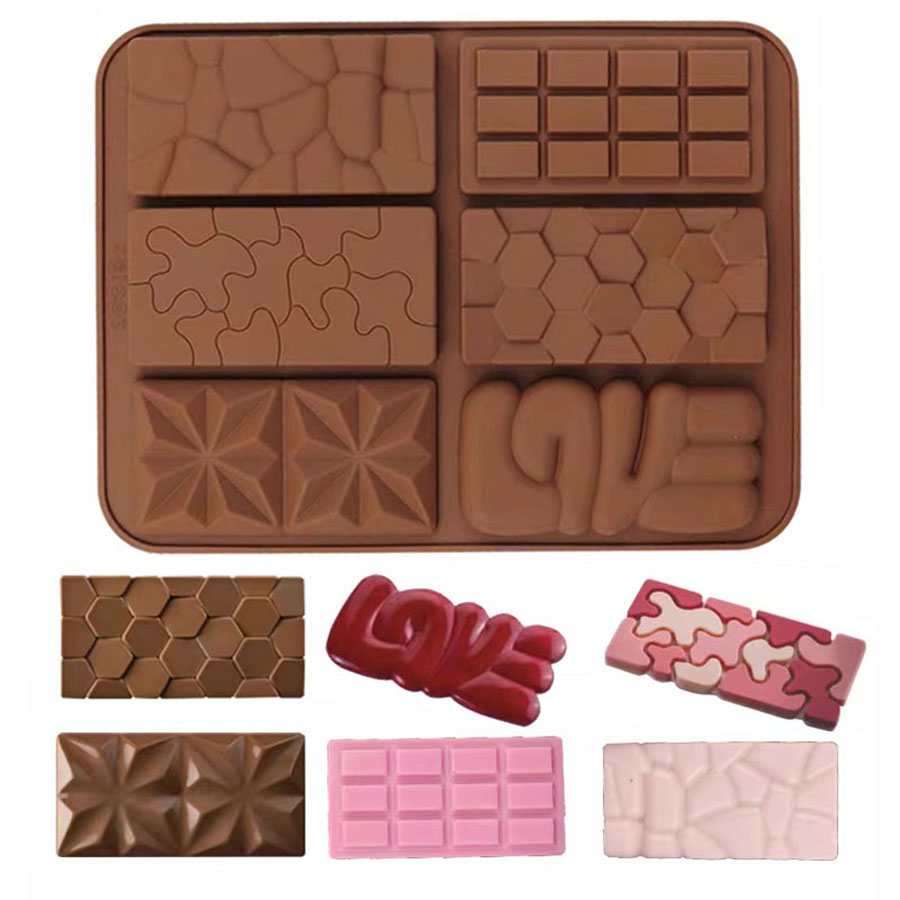1pc Chocolate Mold 3D Silicone - đánh giá và giá Kitchen Appliances Packages