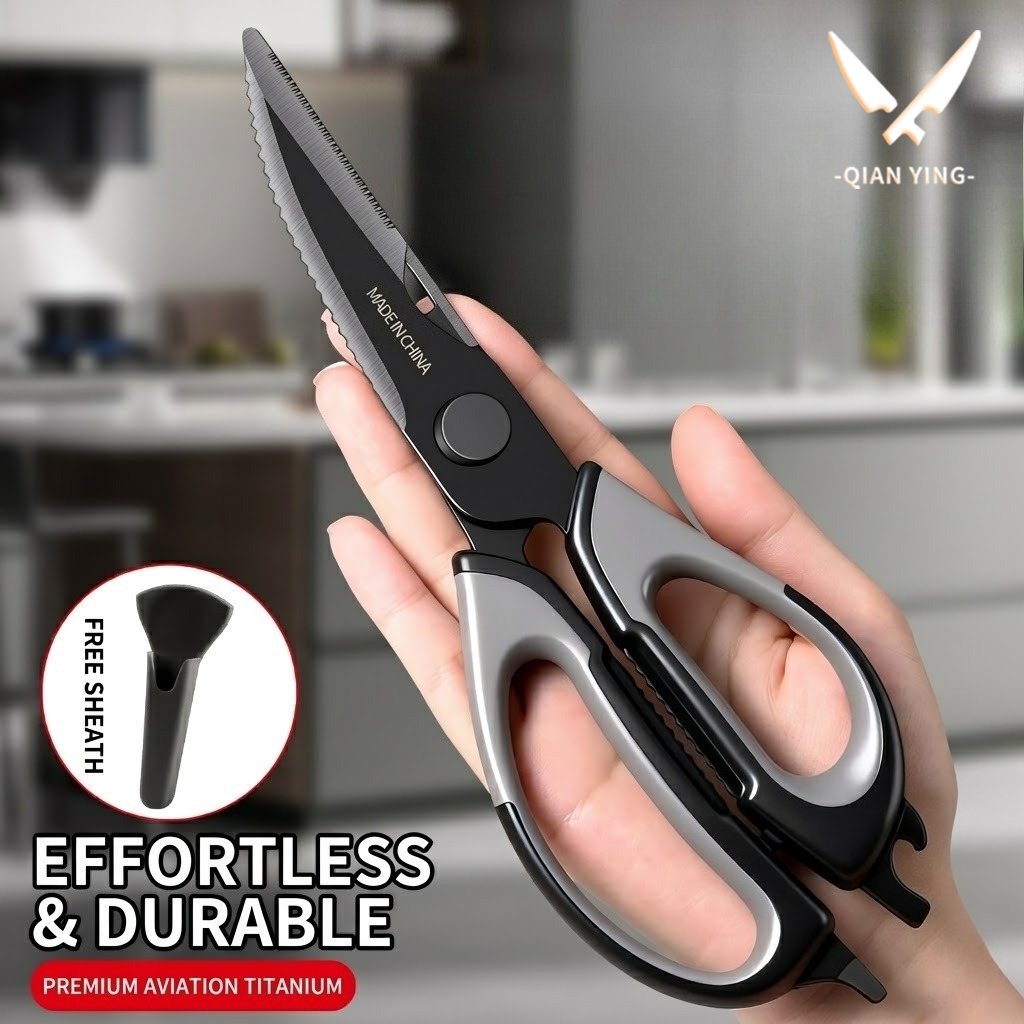 Kitchen scissors Titanium Chic - đánh giá và giá Kitchen Appliances Packages