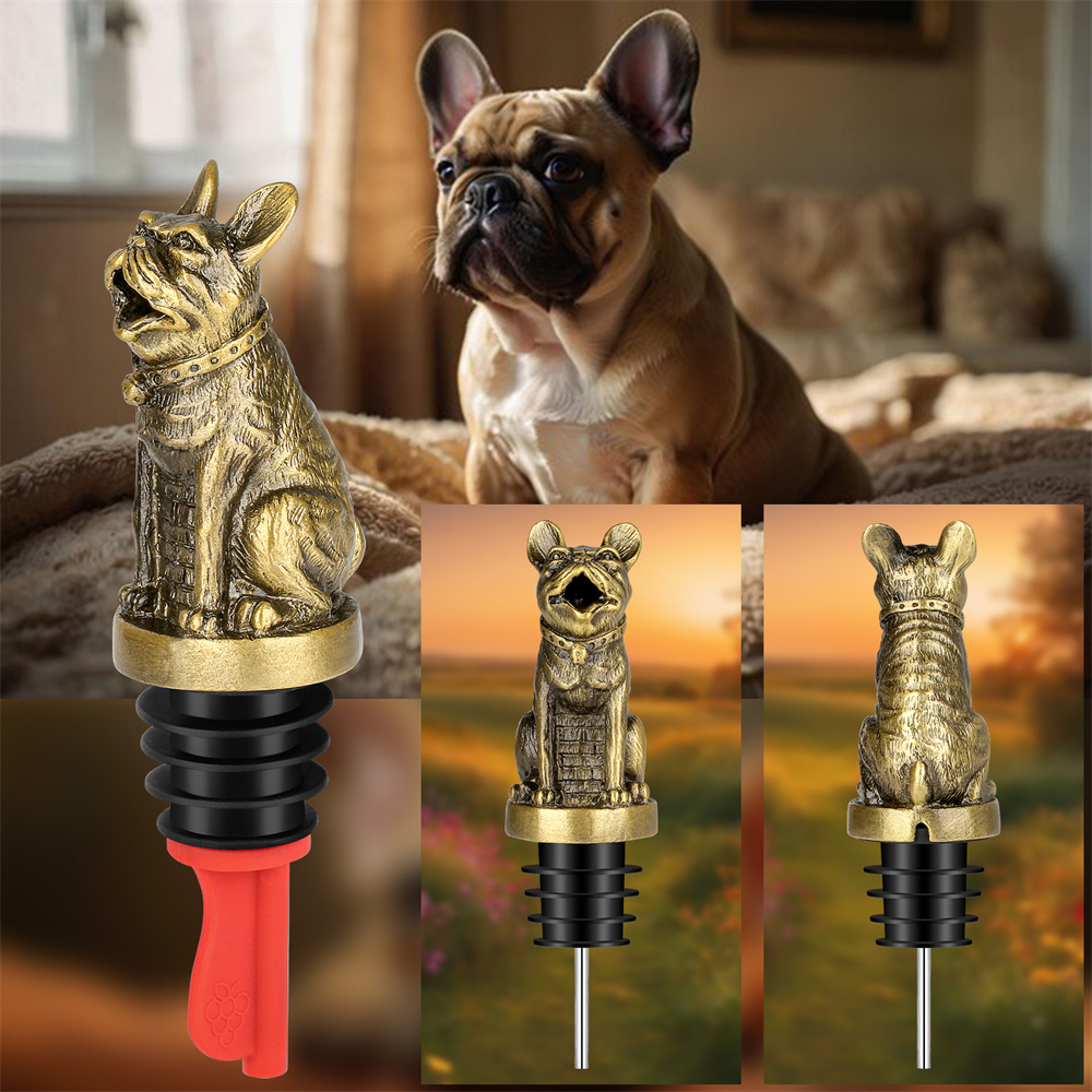 Cute French Bulldog Wine Pouer - đánh giá và giá Kitchen Appliances Packages