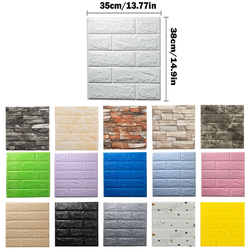 3D Foam Wall Stickers Self Adh - đánh giá và giá Kitchen Appliances Design