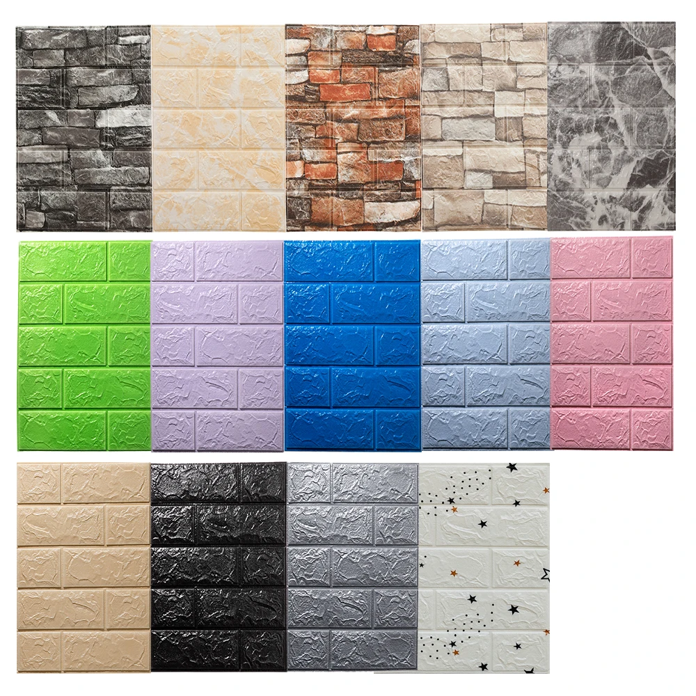 3D Foam Wall Stickers Self Adh - đánh giá và giá Kitchen Appliances Design
