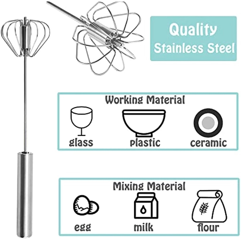 1/3pcs Stainless Steel Egg Bea - đánh giá và giá Kitchen Appliances For Restaurant